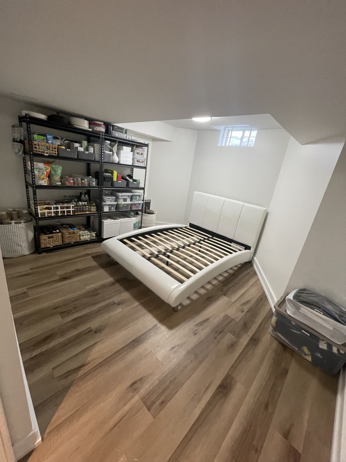 Bedroom after organizing
